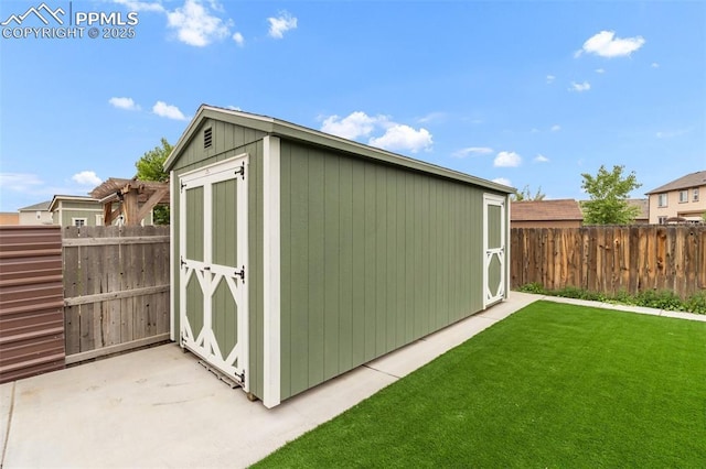 10140 Seawolf Dr, Colorado Springs, CO 80925 - view of shed