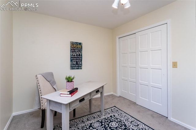 6331 Mesedge Dr, Colorado Springs, CO 80919 - office with light colored carpet and baseboards