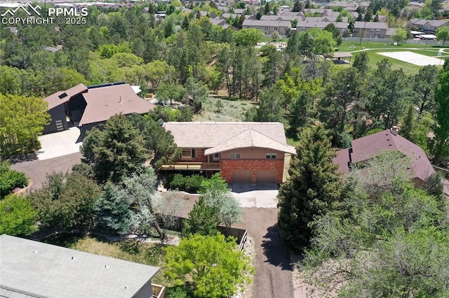 6331 Mesedge Dr, Colorado Springs, CO 80919 - aerial perspective of suburban area