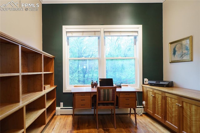 15 Cypress Ln, Colorado Springs, CO 80906 - office space featuring baseboard heating and light wood-style floors