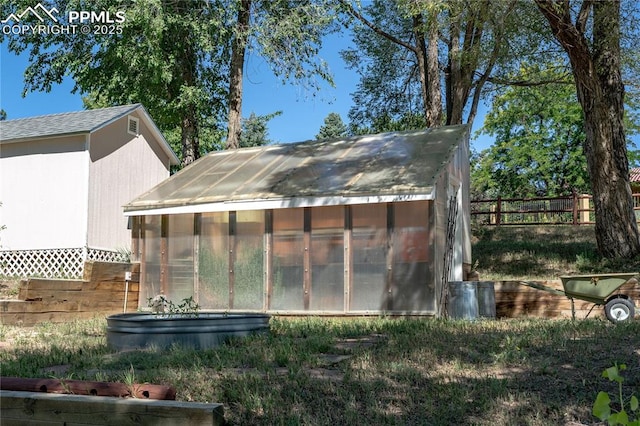 15 Cypress Ln, Colorado Springs, CO 80906 - view of greenhouse