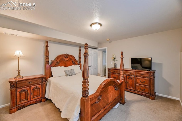6463 Binder Dr, Colorado Springs, CO 80923 - bedroom with light carpet and baseboards
