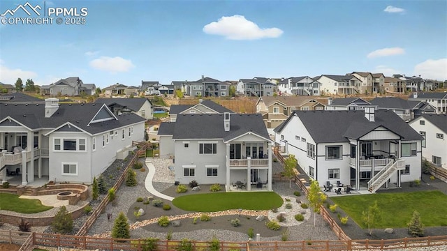 2267 Merlot Dr, Colorado Springs, CO 80921 - aerial view of residential area