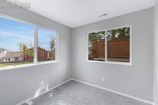 4465 Archwood Dr, Colorado Springs, CO 80920 - spare room with baseboards and carpet flooring