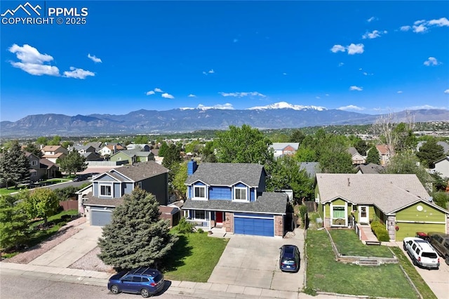 2620 Warrenton Way, Colorado Springs, CO 80922 - view of mountain backdrop with nearby suburban area