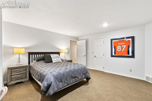 6 3rd St, Colorado Springs, CO 80906 - carpeted bedroom with baseboards