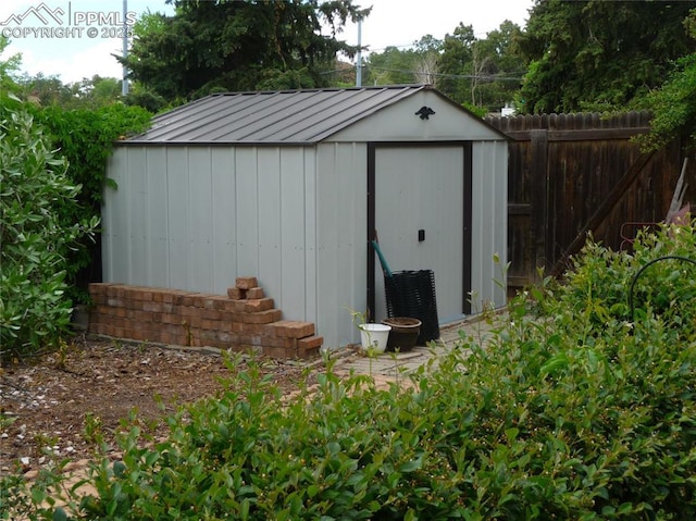 4307 Valli Vista Rd, Colorado Springs, CO 80915 - view of shed