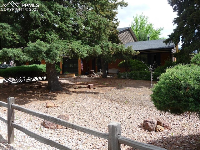 4307 Valli Vista Rd, Colorado Springs, CO 80915 - view of yard