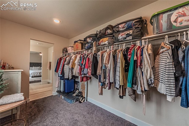 12670 Granite Ridge Dr, Peyton, CO 80831 - spacious closet featuring carpet