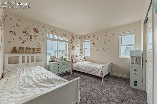 12670 Granite Ridge Dr, Peyton, CO 80831 - bedroom with carpet flooring and baseboards