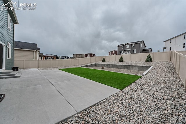 12670 Granite Ridge Dr, Peyton, CO 80831 - view of yard with a patio area and a residential view