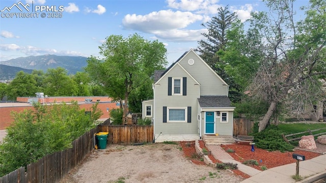 817 W Kiowa St, Colorado Springs, CO 80905 - traditional-style house with a mountain view