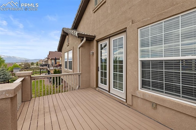8059 Cinnamon Ct, Colorado Springs, CO 80927 - view of deck