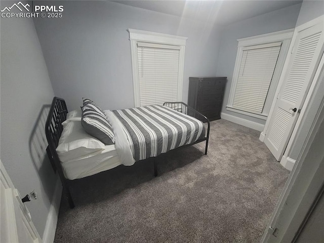 18 S 13th St, Colorado Springs, CO 80904 - carpeted bedroom with baseboards