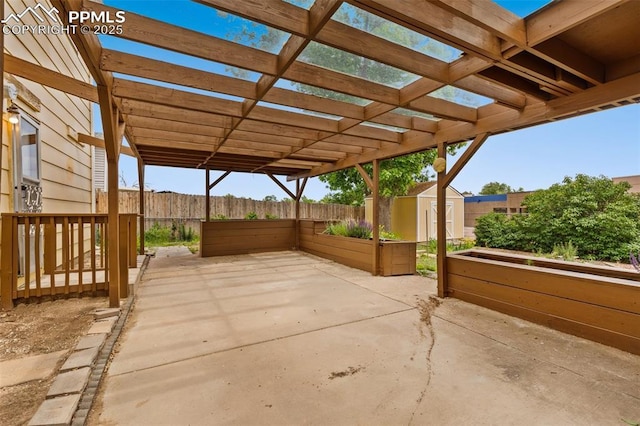 4139 Morley Cir, Colorado Springs, CO 80916 - view of patio / terrace with a pergola