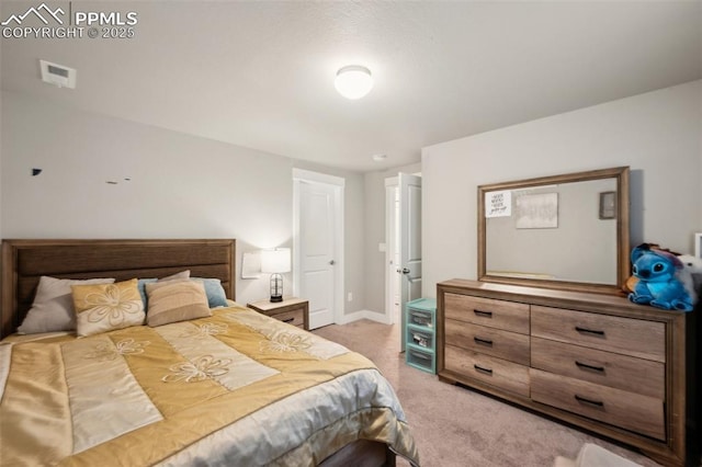 10442 Beckham St, Peyton, CO 80831 - bedroom featuring light carpet and baseboards