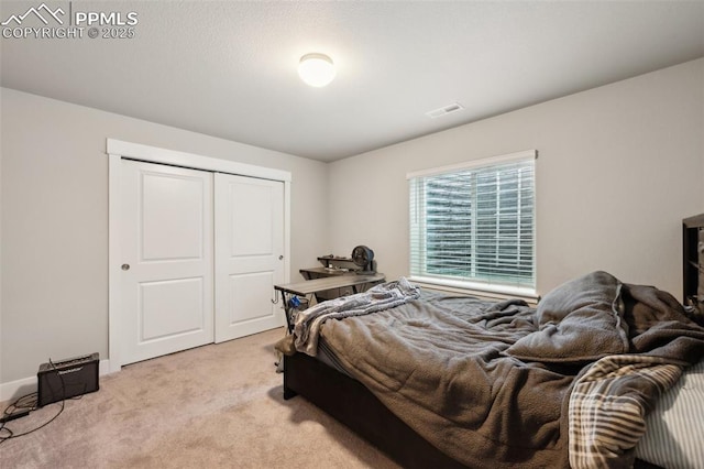 10442 Beckham St, Peyton, CO 80831 - bedroom with light carpet and a closet