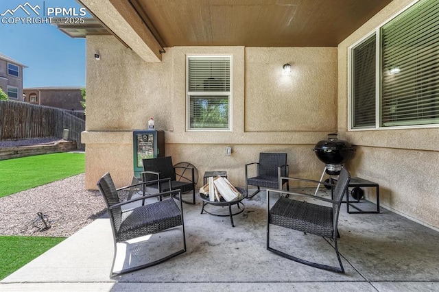 8055 Mount Hayden Dr, Colorado Springs, CO 80924 - view of patio / terrace