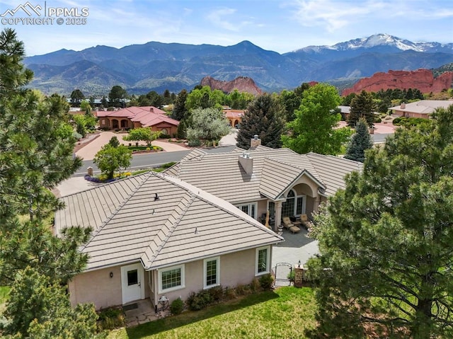 3479 Hill Cir, Colorado Springs, CO 80904 - view of mountain backdrop