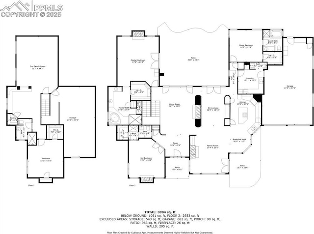 3479 Hill Cir, Colorado Springs, CO 80904 - view of home floor plan