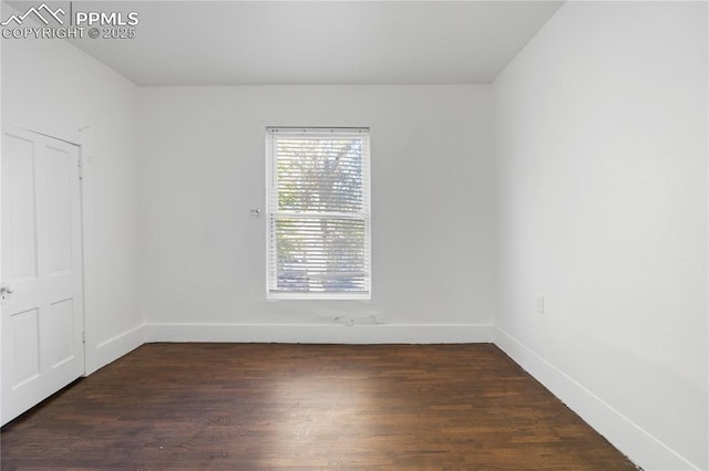 322 Broadway Ave, Pueblo, CO 81004 - spare room with wood finished floors and baseboards