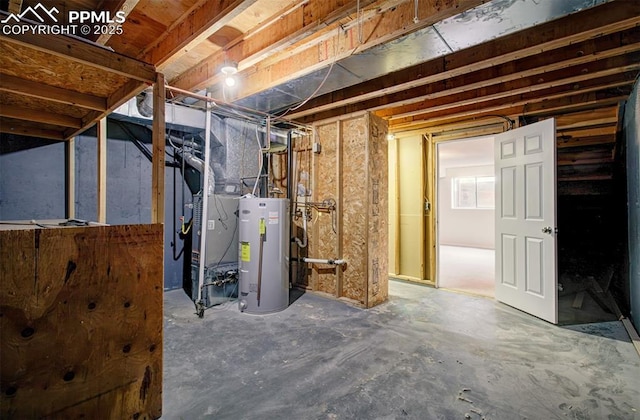 5573 Tamworth Dr, Colorado Springs, CO 80919 - below grade area with water heater