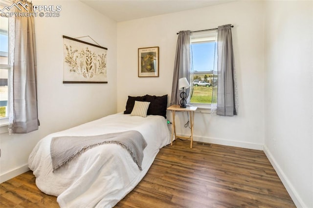 133 W Golden Ave, Cripple Creek, CO 80813 - bedroom with wood finished floors and baseboards