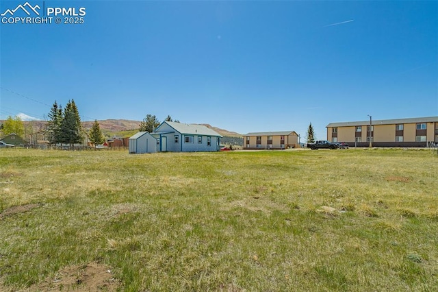 133 W Golden Ave, Cripple Creek, CO 80813 - view of yard featuring an outdoor structure