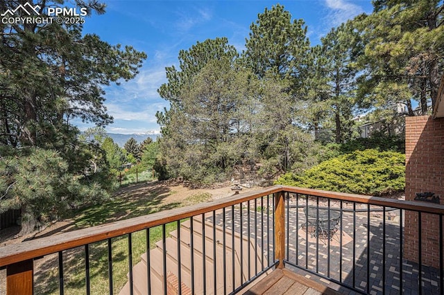 2518 Avondale Dr, Colorado Springs, CO 80917 - view of deck