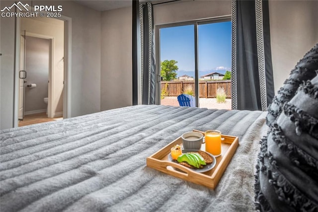 6728 Gelbvieh Rd, Peyton, CO 80831 - bedroom featuring access to exterior