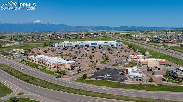 6728 Gelbvieh Rd, Peyton, CO 80831 - drone / aerial view of a mountain backdrop