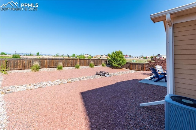 6728 Gelbvieh Rd, Peyton, CO 80831 - fenced backyard featuring a patio