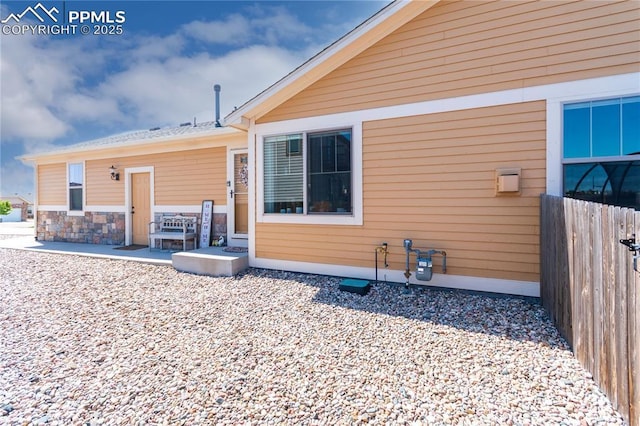 6728 Gelbvieh Rd, Peyton, CO 80831 - rear view of property featuring a patio