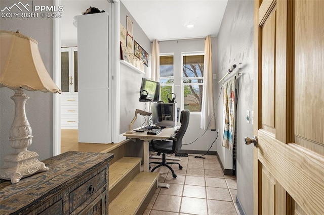 321 Graceland Grv, Colorado Springs, CO 80904 - office with light tile patterned flooring