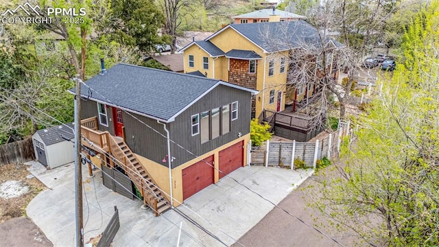 321 Graceland Grv, Colorado Springs, CO 80904 - view from above of property
