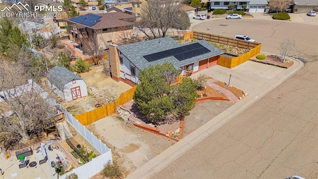 2115 Rangeview Dr, Pueblo, CO 81008 - aerial perspective of suburban area
