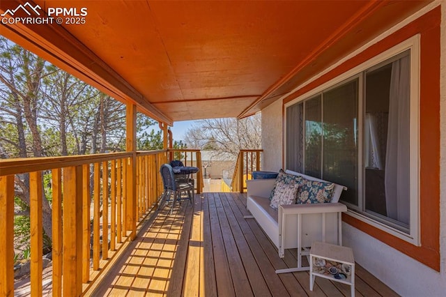 2115 Rangeview Dr, Pueblo, CO 81008 - view of deck