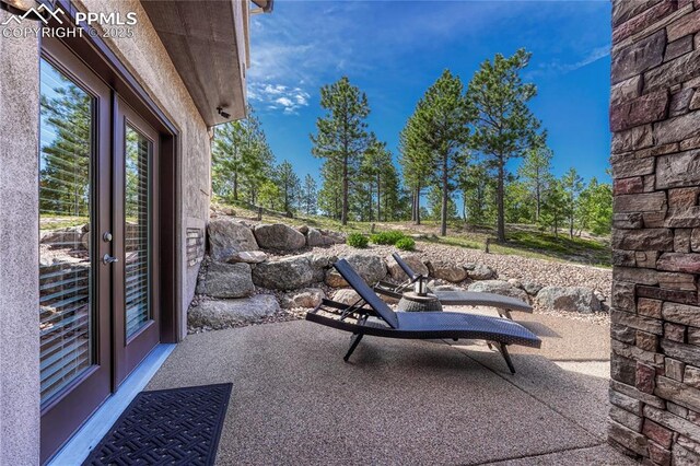 14745 Millhaven Pl, Colorado Springs, CO 80908 - view of patio / terrace