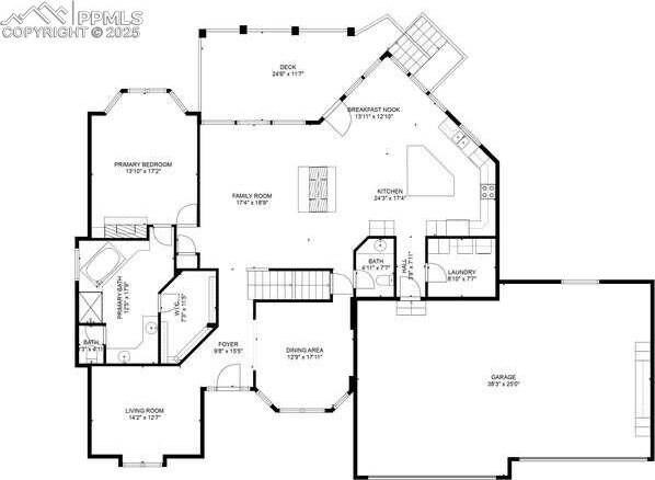 14745 Millhaven Pl, Colorado Springs, CO 80908 - home floor plan