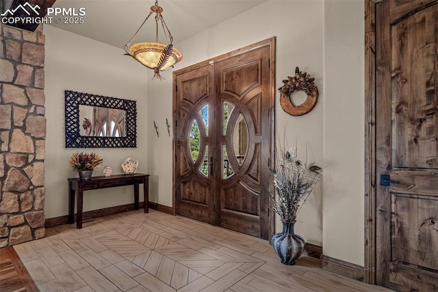 8610 Wildridge Rd, Colorado Springs, CO 80908 - entryway featuring baseboards