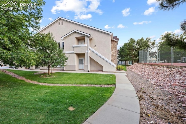 3730 Penny Pt Unit G, Colorado Springs, CO 80906 - view of property with stairway