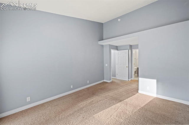 3730 Penny Pt Unit G, Colorado Springs, CO 80906 - empty room featuring carpet and baseboards