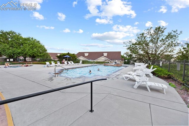 3730 Penny Pt Unit G, Colorado Springs, CO 80906 - community pool with a patio area