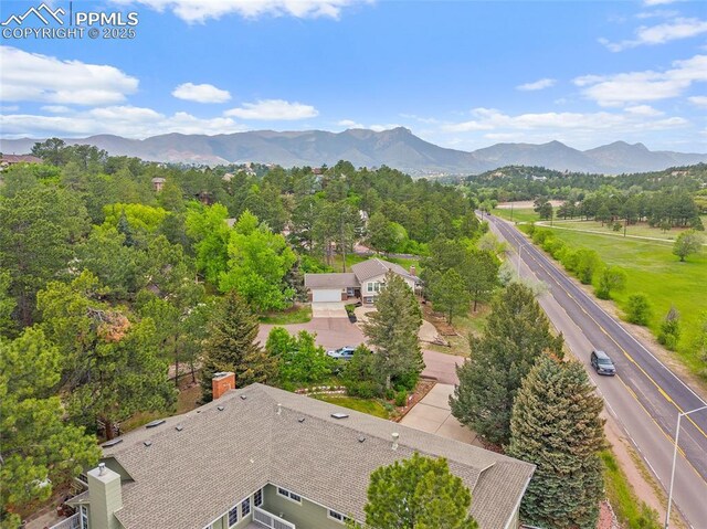 435 W Woodmen Rd, Colorado Springs, CO 80919 - bird's eye view of mountains