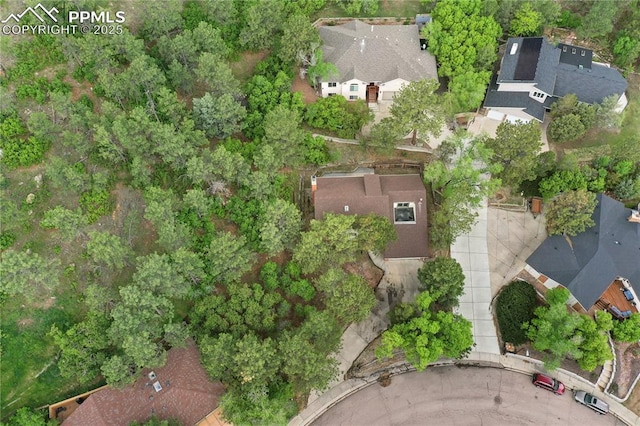 595 Wintery Cir, Colorado Springs, CO 80919 - aerial view of property and surrounding area