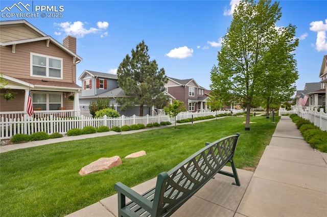 7833 Bengali Ln, Colorado Springs, CO 80923 - view of community with a residential view