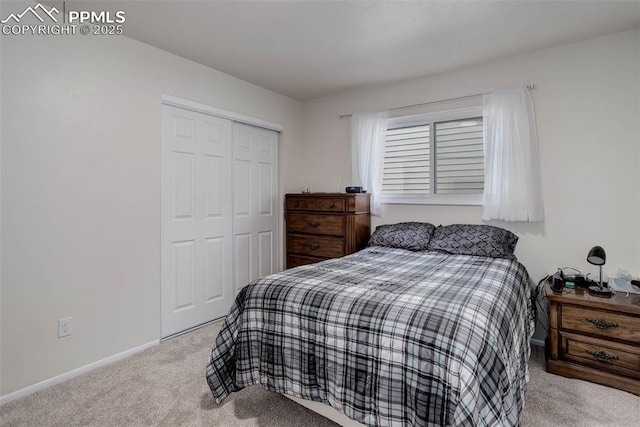 1567 Willshire Dr, Colorado Springs, CO 80906 - bedroom with carpet floors, a closet, and baseboards