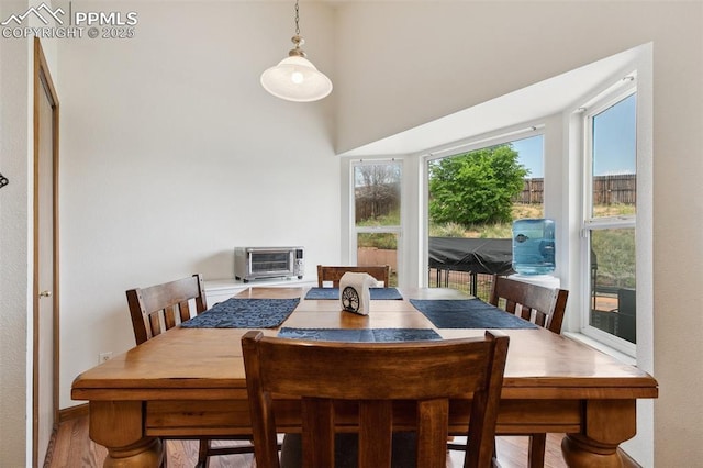 5630 Almont Ave, Colorado Springs, CO 80911 - dining room with wood finished floors