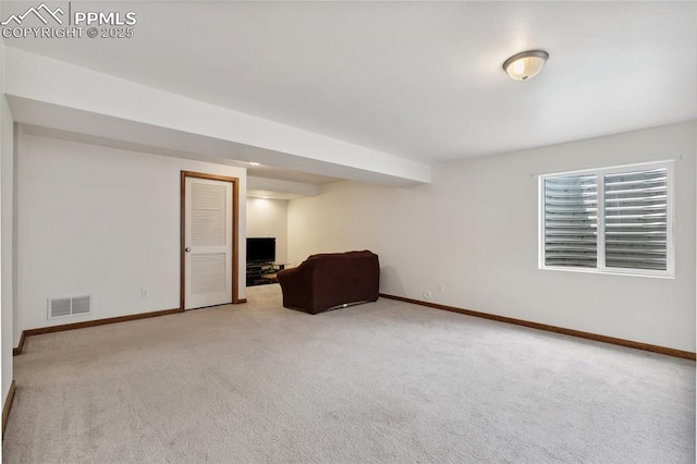 5630 Almont Ave, Colorado Springs, CO 80911 - basement with baseboards and carpet floors