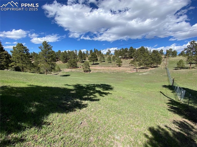 845 Markus Rd, Woodland Park, CO 80863 - view of yard featuring a rural view